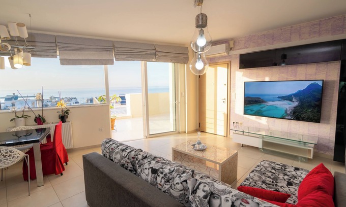 Rethymno Appartement | Artemis family house with spectacular view