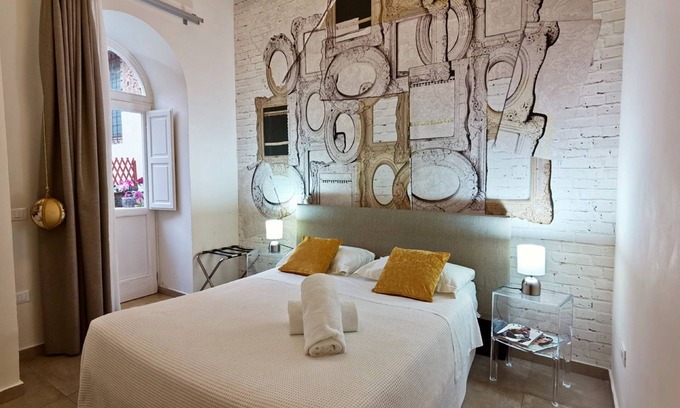 Centro Storico Maison | Maison de Charme Artistique - Près du Palais Royal de Caserte - Chambre Double Supérieure