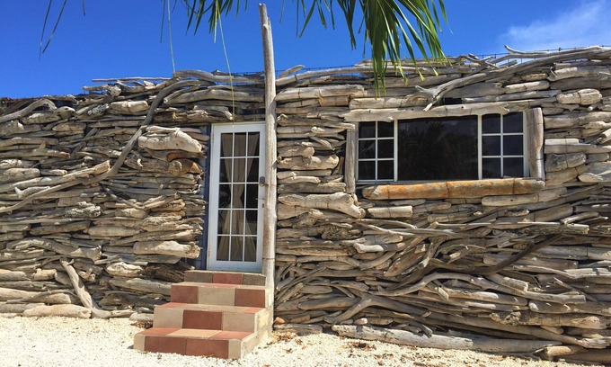 Savaneta Cabine | Salle de conteneur de bois flotté d'Aruba