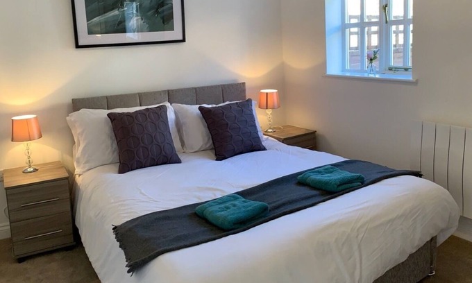 Didcot Maison | Ashbrook Lewis - chalet de deux chambres et deux salles de bains nr Harwell Oxford