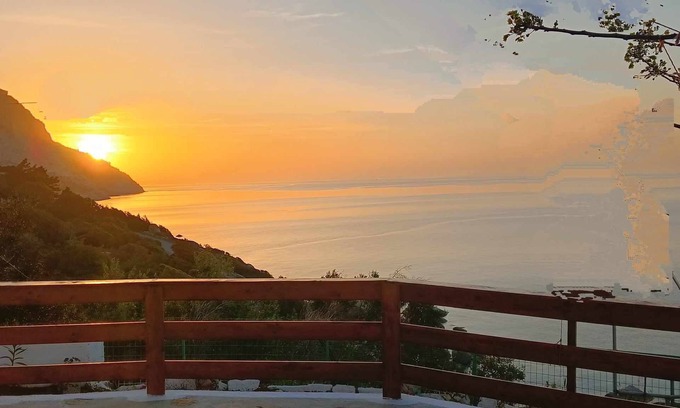 Armenistis Maison | Aspa Stonehouse in Magganitis, endless view of Icarian sea
