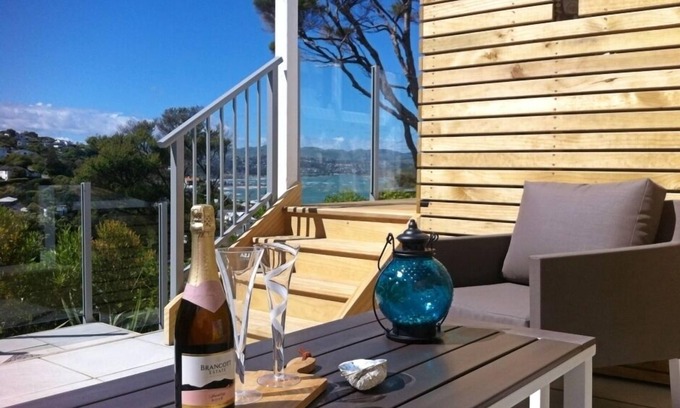 Plimmerton Cottage | Aspen Cottage - Cottage élégant avec vue sur la mer