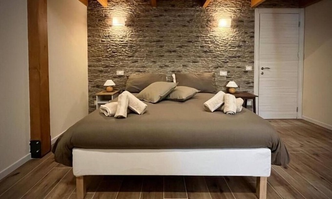 Colli al Volturno Lit Et Petit-Déjeuner | At Peter's Shed, superior quadruple room with private bathroom