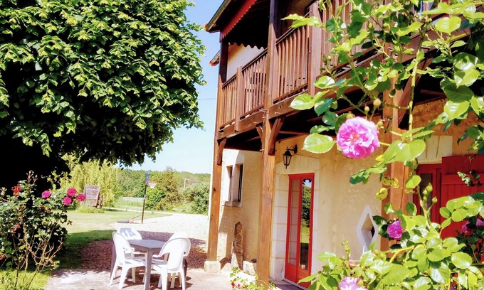 Braye-Sous-Faye Appartement | Au repos des elfes. "Les licornes n'y voient que du bleu", gîte 3* à Richelieu