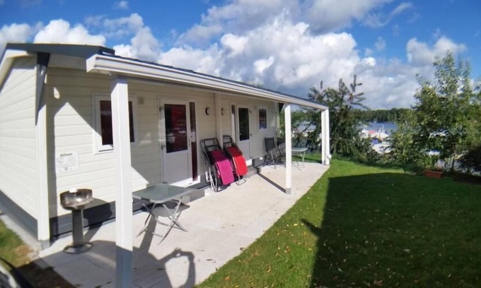 Kahl Appartement | "ATHENES" - studio avec plage de sable et vue sur le lac près de Rhein-Main et Spessart
