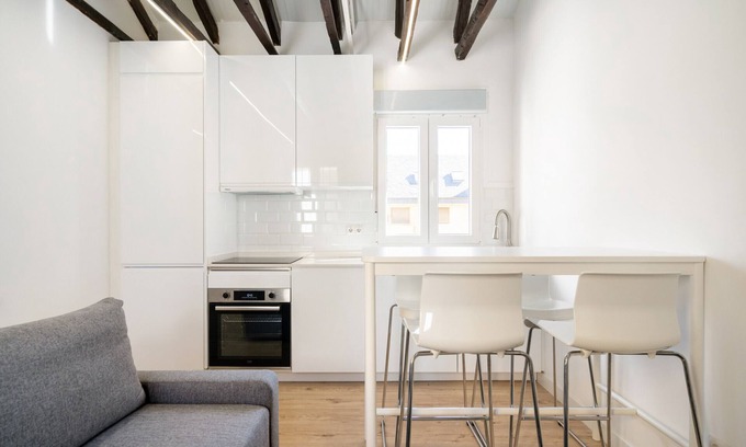 Palomeras Bajas Appartement | atico reformado en vallecas de alquiler temporal