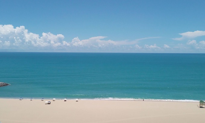 Fortaleza Appartement | TERRASSES, DE L'AVANT À L'ATLANTIQUE, VUE TOTALE, 2 QTOS, 71M, JUSQU'À 5 PS.