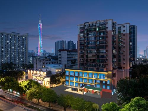 Haizhu Hôtel | Atour Light Hotel Pazhou Exhibition Center Kecun Subway Station