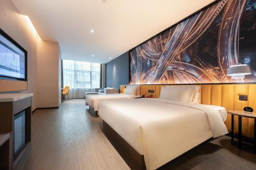 Qiao Kou Hôtel | Atour X Hotel Wuhan Hang Lung Plaza NetEase Cloud Music