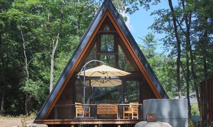 Azumino Cottage | Atrium ceiling type with natural hot spring free / Azumino Nagano