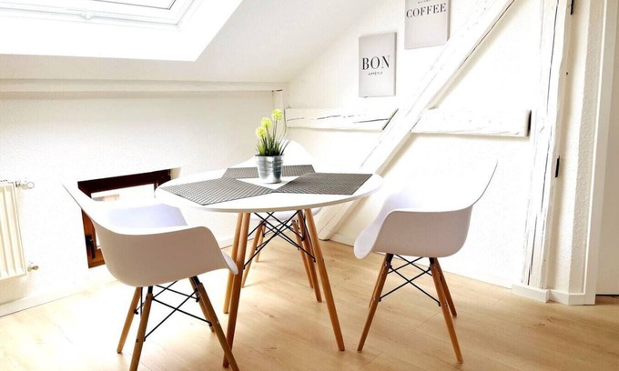 Zwickau Appartement | Charming attic apartment in an old building in the center - APOLONIAliving