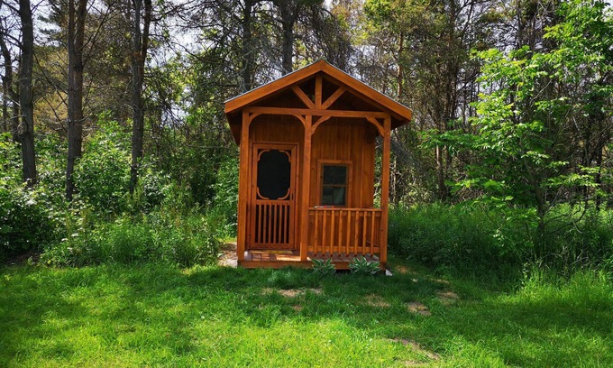 Hepworth Maison | Atwood Glamping Bunkie, Hepworth, 3 Wooded Acres