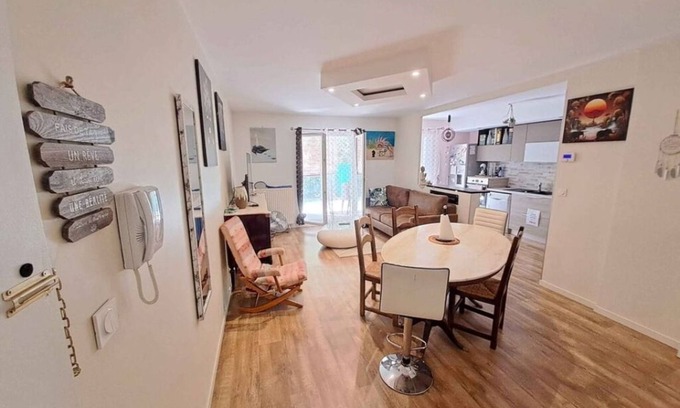 Aubagne Appartement | Au P'tit Pagnol - Charmant T3 avec jardin