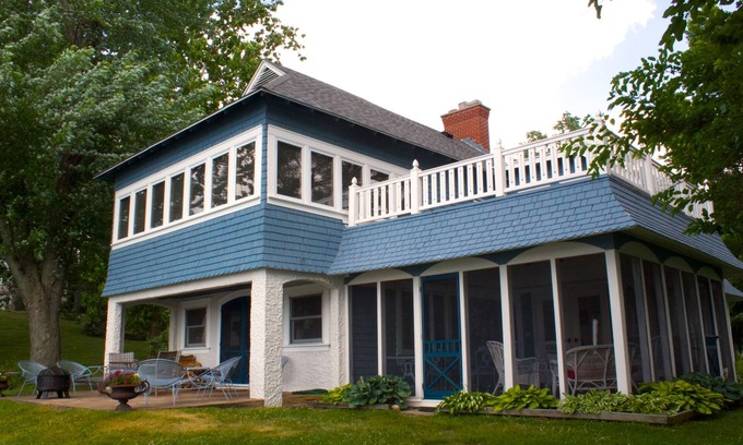 Culver Maison | Aubenaubee Lodge, famille Ball appartenant au côté est historique