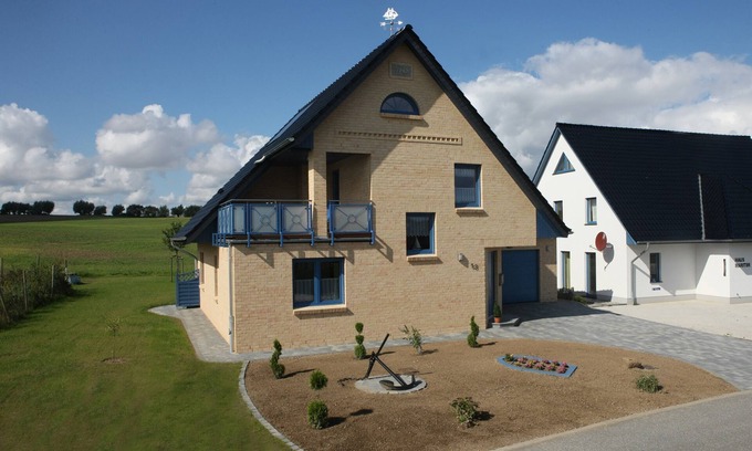Wohlenberg Maison | 'AufReede' Maison de vacances exclusive avec garage, vue mer, loggia, terrasse