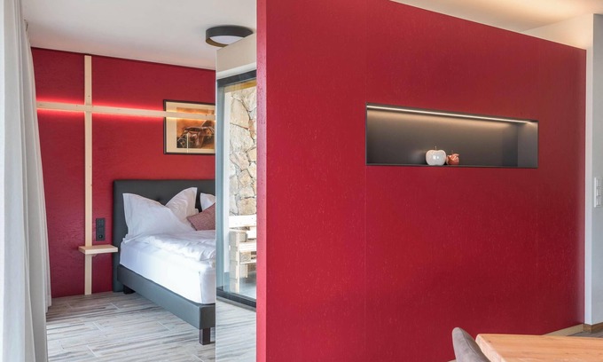 Fie allo Sciliar Appartement | Appartement AUMIA Rubin avec vue sur les montagnes et terrasse