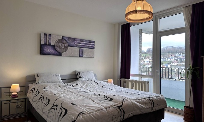 Bad Soden-Salmuenster Appartement | Ausblick Spessart Whg Nähe Therme, Salzgrotte Bad Soden Salmünster