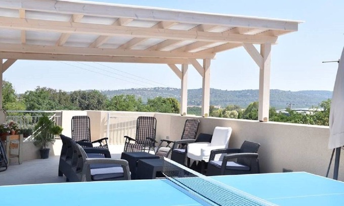 Yifat Appartement | Maison autentique dans un kibboutz (près de Nazareth)