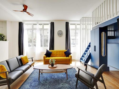 11th Arrondissement Appartement | Authentic Loft - 2BR 8P - Oberkampf