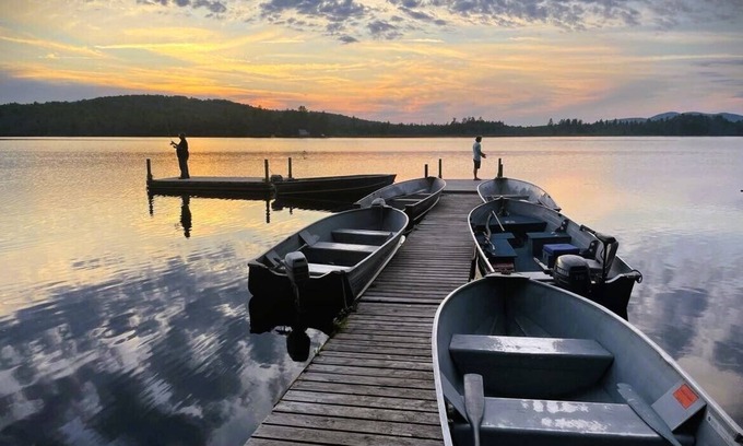 Howland Cabine | Authentic Maine Sporting Camp Cabins on 1800' of South Branch Lake Waterfront