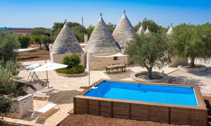 L'Assunta Villa | Trullo authentique à 12 minutes en voiture de la mer
