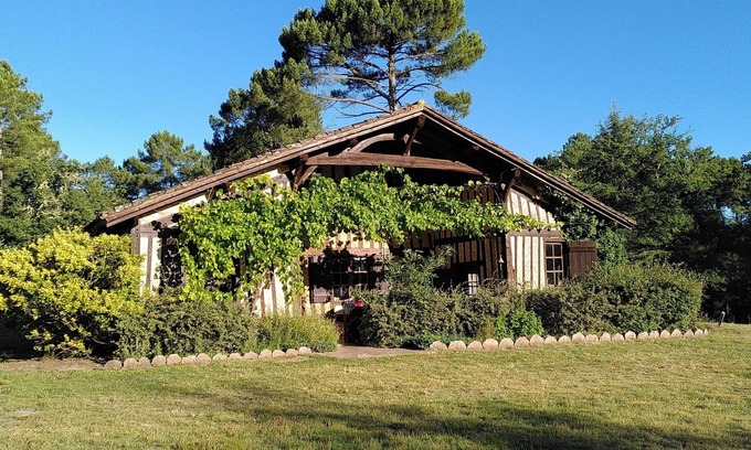 Luxey Maison | Authentique vaste ferme landaise de 1850 au coeur de la forêt sans voisins 30 p