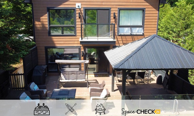 Saint-Calixte Chalet De Ski | Aux 4 Foyers | Spa & Vue Wow | Kayak & Pédalo