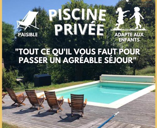 Saint-Paul-la-Roche Maison | Aux Cotés des Chenes Piscine et Nature