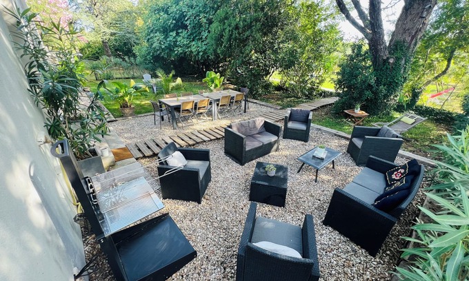 Aubord Villa | "Aux Prés des Lones"® maison petite Camargue, clim, piscine, idéalement située