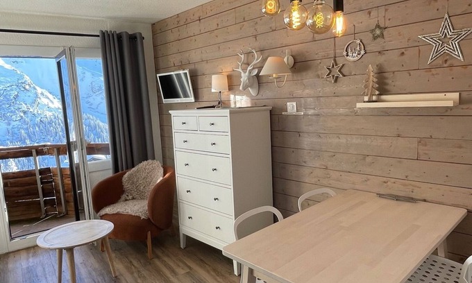 Avoriaz Appartement | AVORIAZ, Au 6ème étage, Appartement plein sud 4 pers