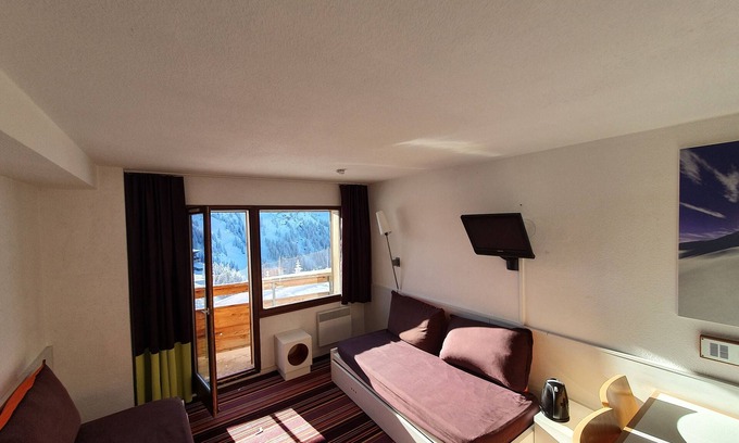 Avoriaz Appartement | AVORIAZ- Résidence TILIA - Appartement 2 pièces + cabine , balcon SUD