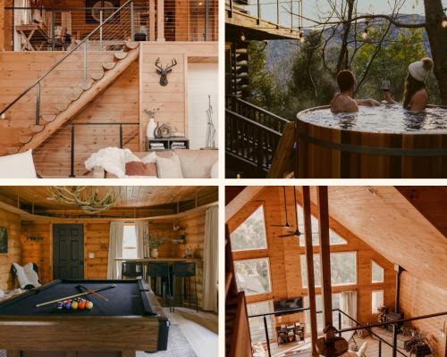 Julian Maison | Award-winning A-frame Chalet W Cedar Tub & Views