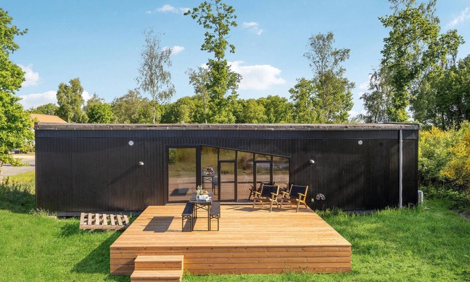 Sunds Maison | Superbe maison à Sunds avec vue sur le.