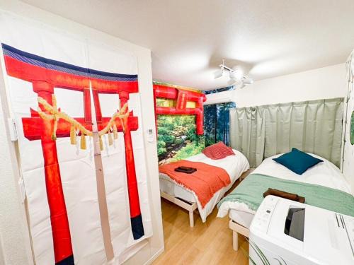 Ikebukuro Appartement | B 3rooms MAX10people 6min Shinjuku 11min Shibuya 12min walk Ikebukuro LEON RESORT IKEBUKURO traditional Japanese room 池袋 最大10名