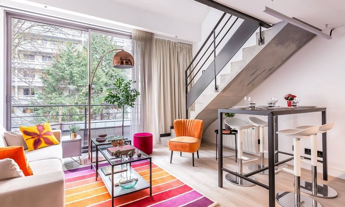 15th Arrondissement Appartement | B4 Loft Duplex 175Blo-Paris Convention