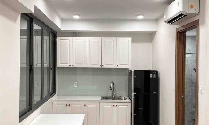 Tan Binh Appartement | B786/Studio 25m2/Big Window + Kitchen + Netflix