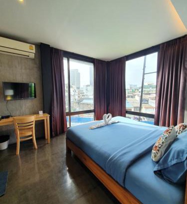 Bangkok City Centre Lit Et Petit-Déjeuner | Baan Wualamphong บ้านวัวลำพอง