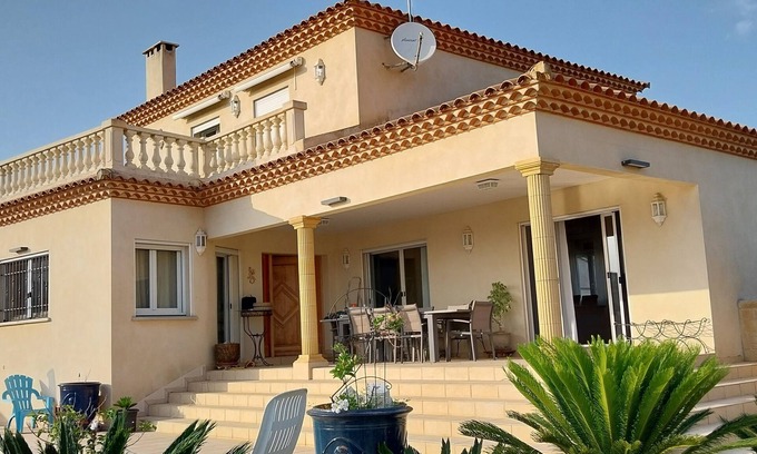 Balaruc-les-Bains Maison | BALARUC LES BAINS (34) . BEAUTIFUL, LARGE VILLA, PANORAMIC VIEW, GARDEN, POOL.