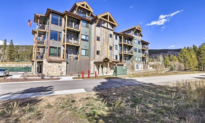 Lakeside Village Copropriété | Balcony & Easy Mtn Access: Condo in Keystone!