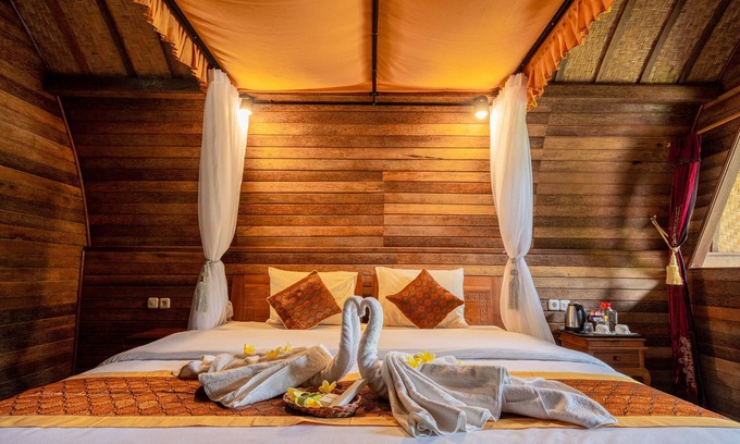 East Selemadeg Lit Et Petit-Déjeuner | Bali Sesandan Garden