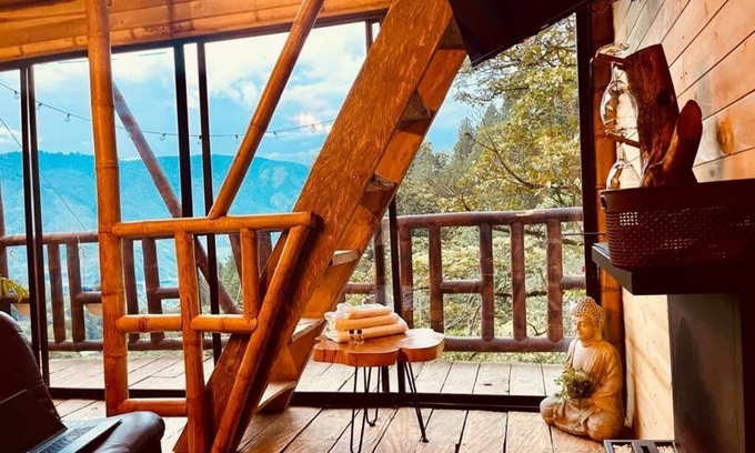 Medellin Cabine | Bamboo lodge Vista privilegiada a las montañas