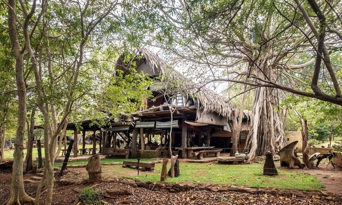 Thanamalvila Maison | Banyan Camp, Lodge pour grands groupes