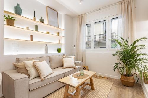 Dreta de l'Eixample Appartement | Barcelona Central Charm with Mediterranean Vibes