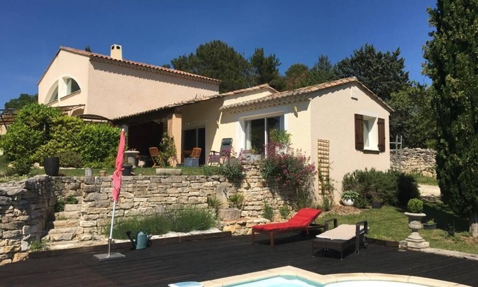 Barjac Cottage | Barjac Villa Pastis - Gîte avec Piscine et vue sur les Cévennes