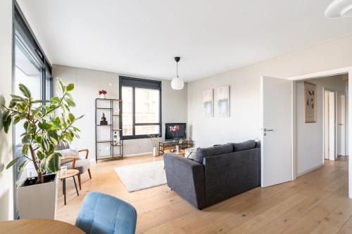 Huningue Appartement | Basel-Tram 8-Tristate-Bridge-Riverview