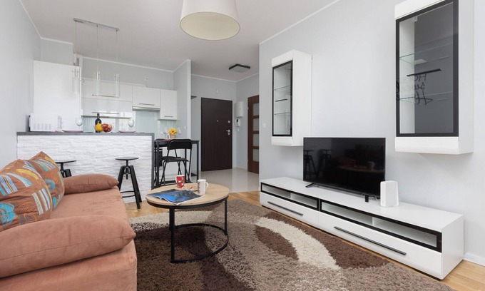 Warsaw Appartement | Batalionów Chłopskich 87A/145, 1 Bedroom, Balcony, Parking ,Warsaw