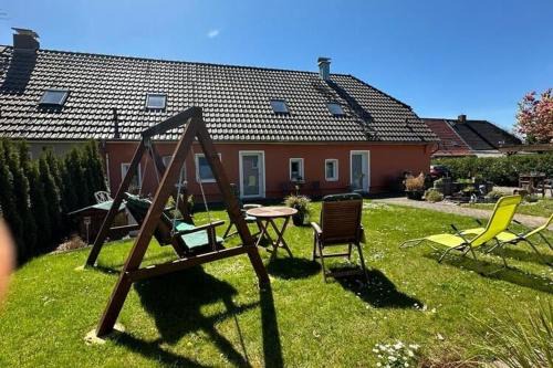 Barkhagen Appartement | Bauernhaus am Plauer See mit Kamin