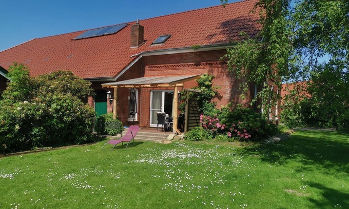 Detern Appartement | Bauernhof Fewo 1 - Ferienhof Am Birkensee, 55125