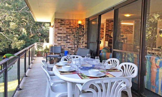 Nelson Bay Appartement | 62 'Bay Parklands', 2, avenue Gowrie - WIFI, piscine, tennis, vues sur l'eau et climatisation