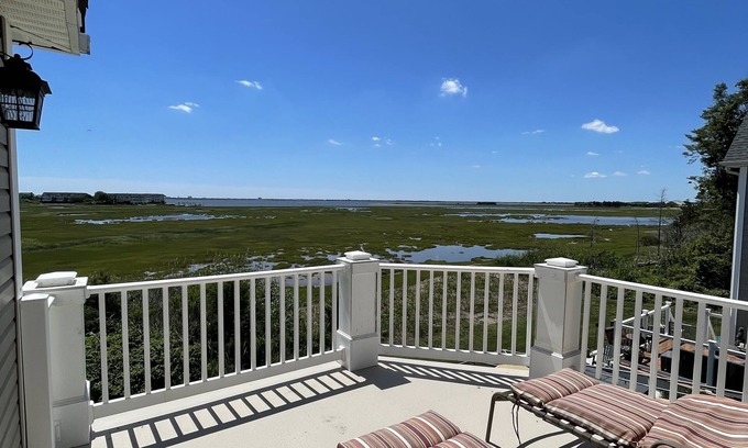 Somers Point Maison | BayDreaming-Bayview Home 5 minutes to Ocean City Beach